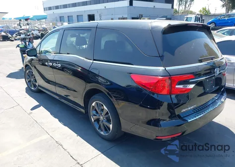 2022 Honda Odyssey Elite from USA, damaged, VIN 5FNRL6H98NB024155